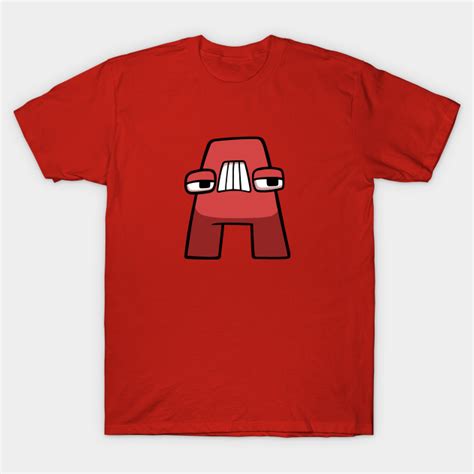 A Alphabet Lore Alphabet T Shirt Teepublic
