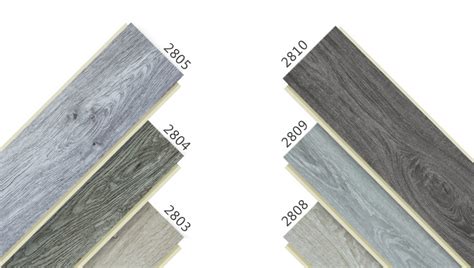 Uv Coating Grey Wood Design Interlocking Vinyl Plank Spc Flooring Buy