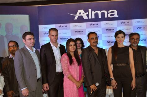 gauhar khan looks super sexy in black dress at ‘alma laser skin clinic launch event in mumbai
