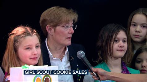 Girl Scout Cookie Sales Get Underway Youtube