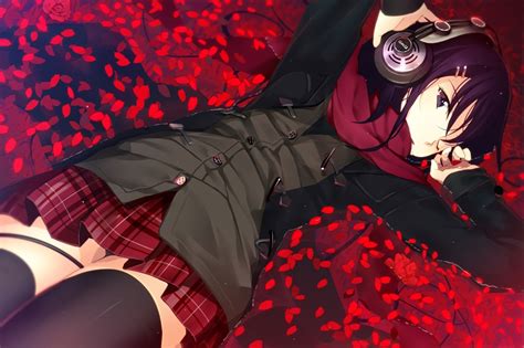 Wallpaper Anime Girls Red Skirt Original Characters