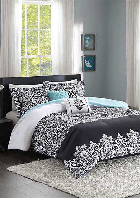 Intelligent Design Raina Gray And Silver Comforter Set Belk