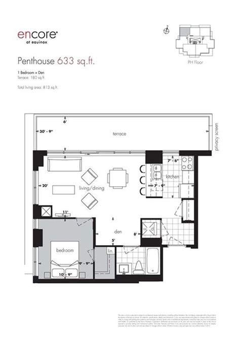 Encore At Equinox By Monarch Toronto Buzzbuzzhome Floor Plans