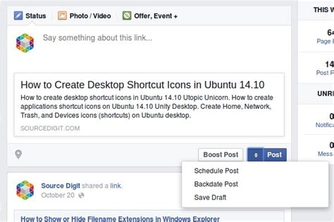 Now i want to enable my app's user to open facebook and edit or publish the post. How to Schedule Facebook Posts - Enable Backdate Post and ...