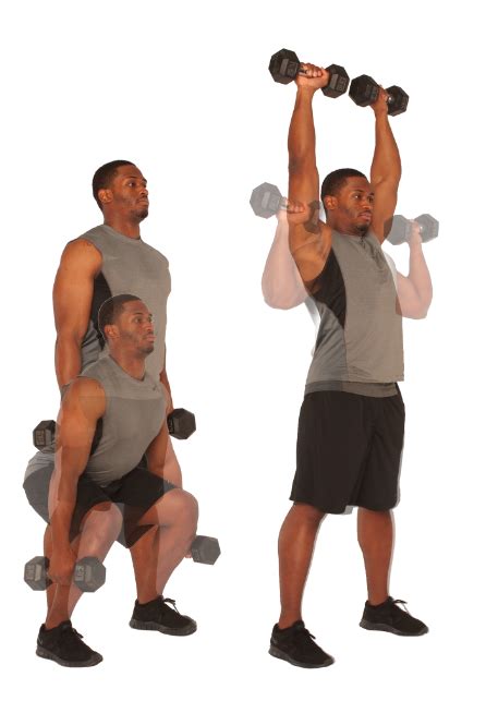 Dumbbell Squat And Press 101 A How To Guide Stack