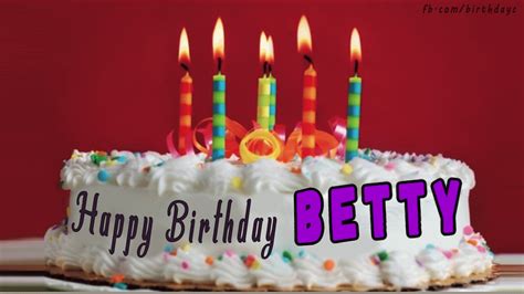Happy Birthday Betty Images Cake