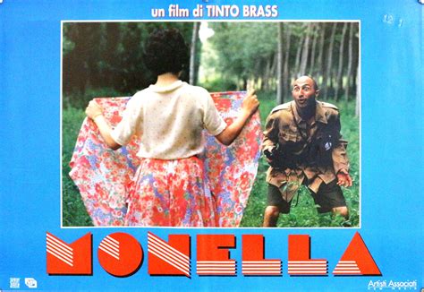 1998 Affiches De Cinéma Monella Tinto Brass Anna Ammirati Serena