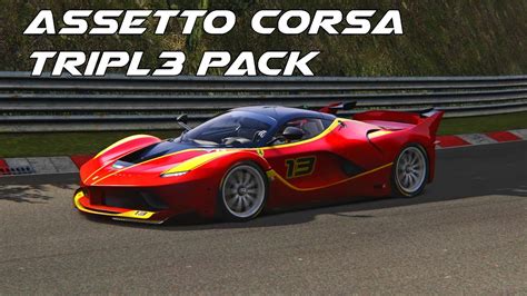 Assetto Corsa Triple Pack Ferrari Fxx K Lap At Nordschleife Youtube