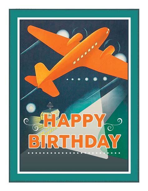 Birthday Flight In 2020 Birthday Birthday Cards