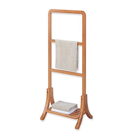 Get the best bed bath & beyond deals on home, lighting, and bedding. Neu Home Lohas Bamboo Free Standing Towel Stand - Bed Bath ...