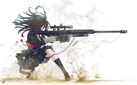 Kumpulan  Anime Girl Sniper Animasiexpo