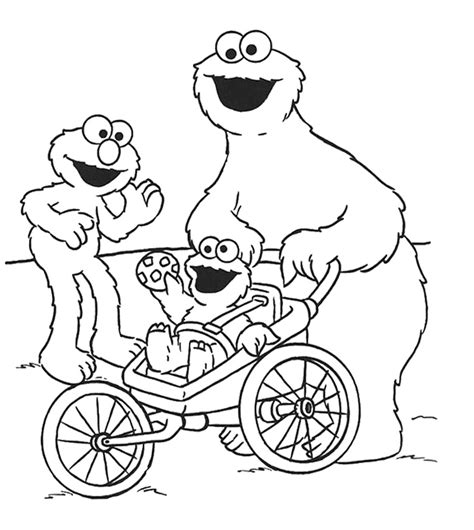 Search through 51910 colorings, dot to dots, tutorials and silhouettes. Cookie monster coloring pages to download and print for free