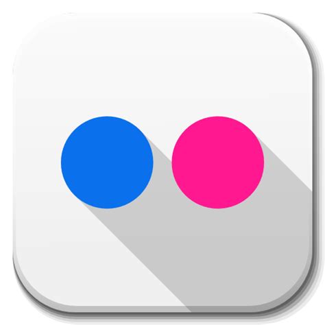 Free vector icons in svg, psd, png, eps and icon font. Apps Flickr Icon | Flatwoken Iconset | alecive