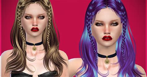 Downloads Sims 4 Newsea Within A Dream Hair Retexture Jennisims