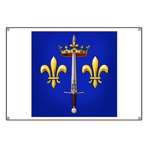 Joan Of Arc Heraldry Banner By Dashinvainesart