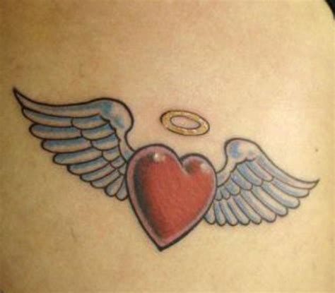Angel Wings Heart Tattoo Angel Wings Heart Tattoo Heart With Wings