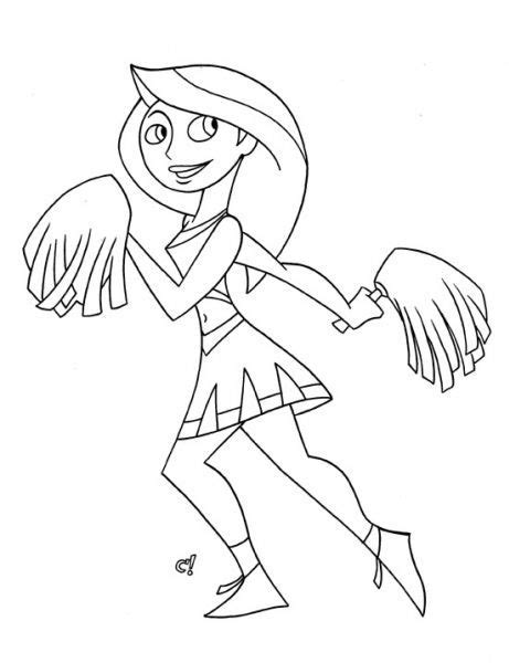 Kim Possible Coloring Pages Coloring Pages Kim Possible Character