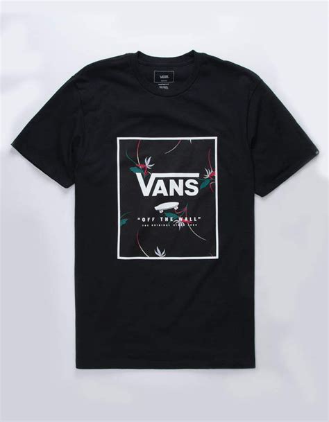 Vans Print Box Black S T Shirt Kitilan