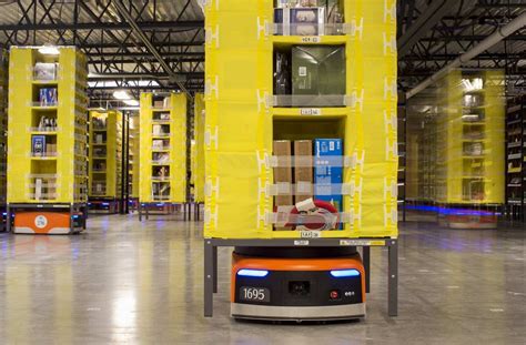 A Sneak Peak Into Amazons Warehouse Shows How Robots Are Ta