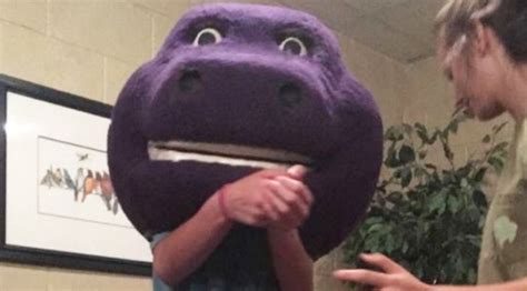 A 15 Year Old In Alabama Got Stuck In A Giant Barney Head