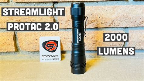 Streamlight Protac 20 Tactical Flashlight Youtube