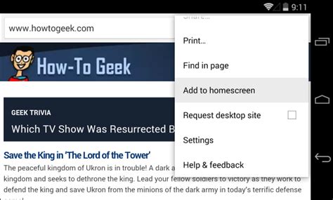 How to Add Websites to the Home Screen on Any Smartphone ...