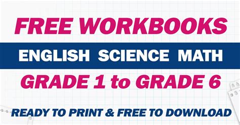 Workbooks In English Science Math Grade 1 6 Free Download Deped Click