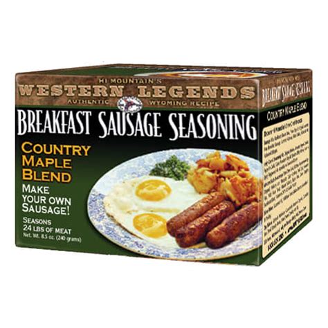 Hi Mountain® Breakfast Sausage Seasonings Cabelas Canada