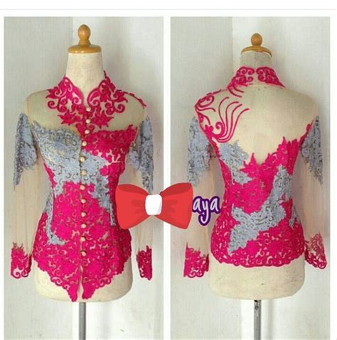 Maybe you would like to learn more about one of these? Jual bahan kebaya / kain kebaya tile stik bali / gaun ...