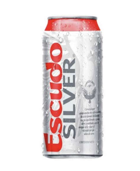 Cerveza Escudo Silver En Lata 470cc