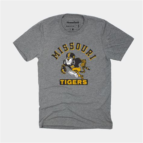 Vintage University Of Missouri Tigers Shirt Homefield