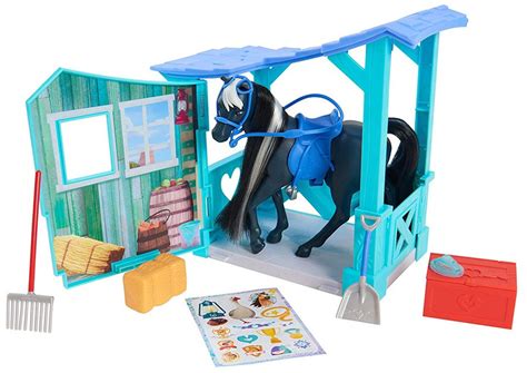 Spirit Riding Free Collector Series Horse Stable 7 Playset Just Play