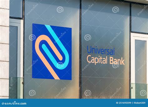 Capital One Bank Logo On The Screen In A Main Focus And A Blurred