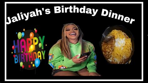 Jaliyah Birthday Dinner Youtube