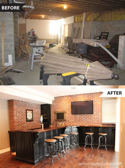 With this in mind, we rounded up some of the best shoppable and diy man cave ideas out there—from leather sling chairs, to industrial bar. A Classy Take on the Man Cave Basement Bar | Spot of Tea ...