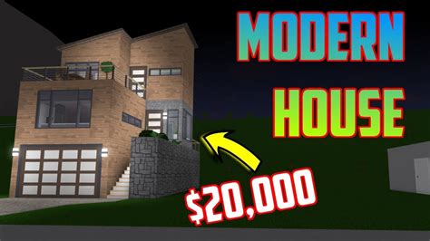 Bloxburg 20k house 2 story youtube subscribe to our channel channel ucbgg starter house with 1 bedroom 1 bathroom 1 kitchen 1 living room. MODERN HOUSE TUTORIAL $20,000! Welcome To Bloxburg Roblox - YouTube