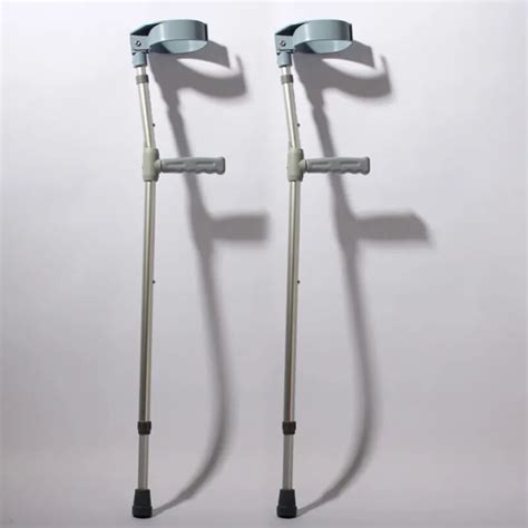 1 Pair High Quality Rehabilitation Elbow Crutches Walking Sticks Walk