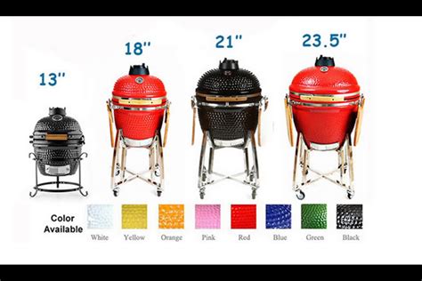 Grill, roast, bake and smoke like a pro! 2018 New Arrivals Clay Grills Ceramic Barbeque Kamado ...