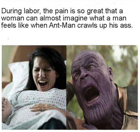 Ant Man In Thanos Anus Meme