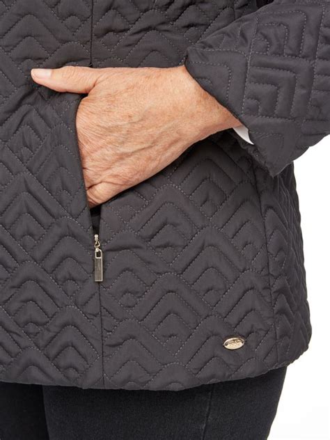 Tigi Charcoal Quilted Coat