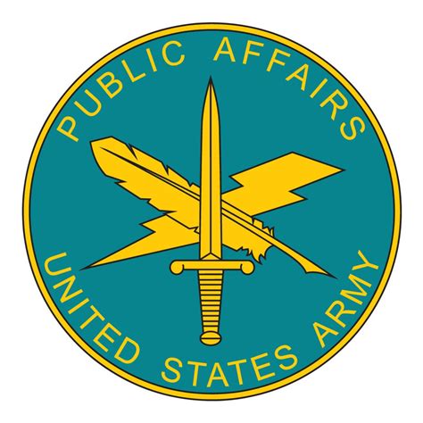 Us Army Public Affairs Branch Plaque Decal On 3m Reflective Etsy