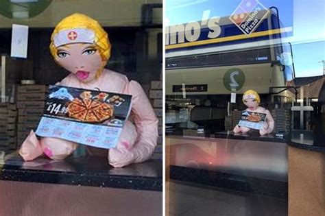 Dominos Pizza Apologises After Staff Member Used Sex Doll To Display