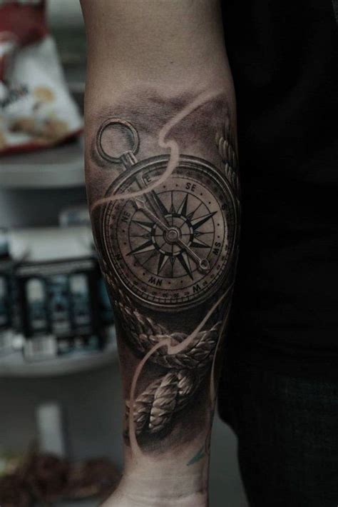 100 Awesome Compass Tattoo Designs Compass Tattoo Design