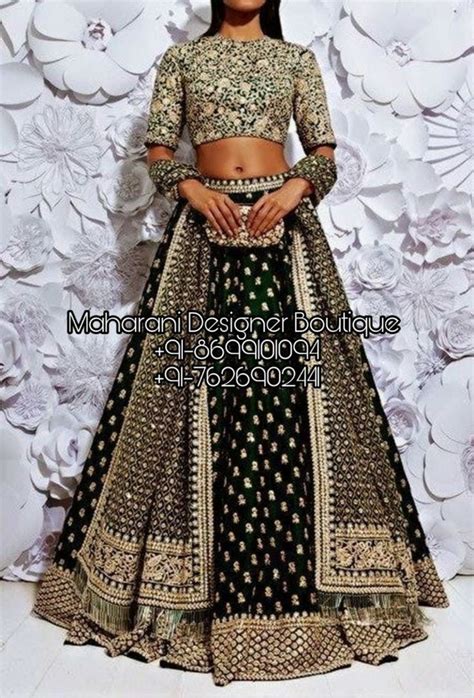 Designer Embroidered Lehenga Maharani Designer Boutique In 2020 Bride Clothes Indian
