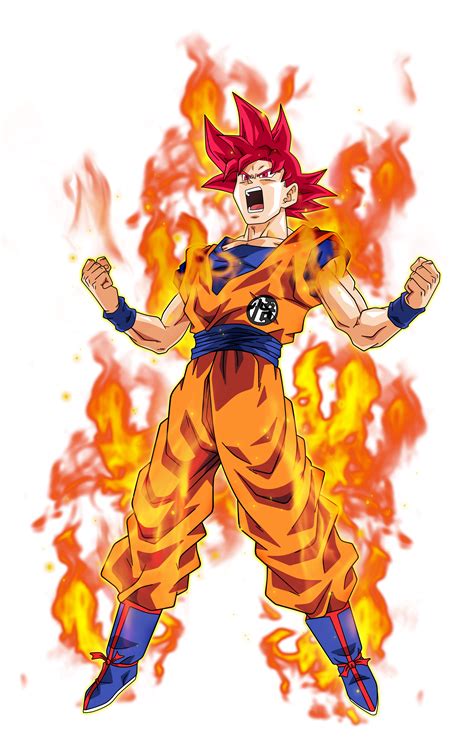 Goku Super Saiyan God 2 By Bardocksonic On Deviantart