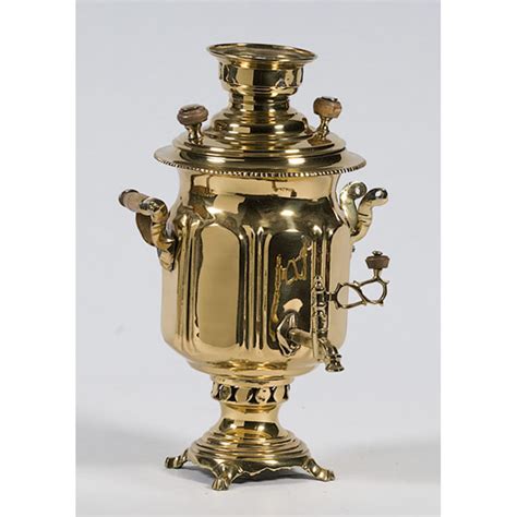 Russian Brass Samovar Cowans Auction House The Midwests Most