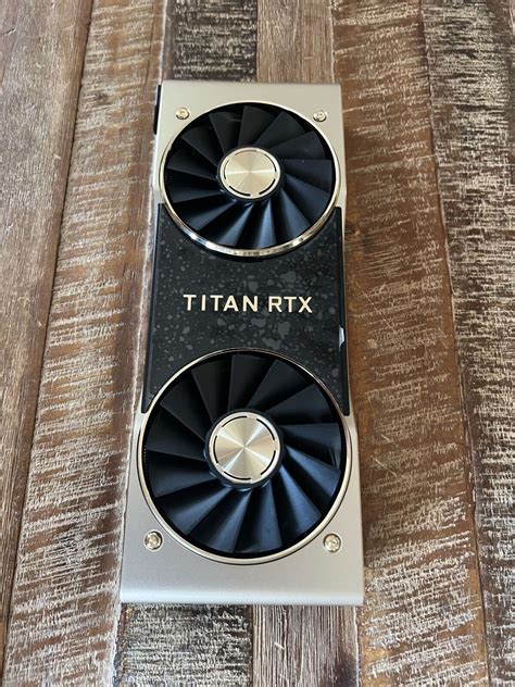 Nvidia 900 1g150 2500 000 Titan Rtx Video Graphics Card Cooler Only