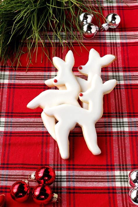 Deer Cookies For The 2016 Advent Calendar The Bearfoot Baker