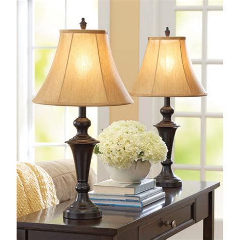 Better Homes And Gardens Traditional Lamp Set Of 2 Espresso