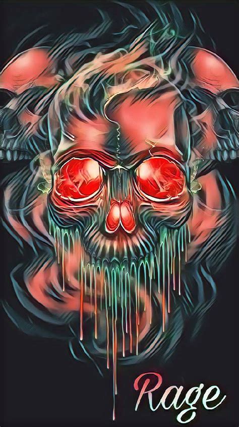 Download Rage Skull Wallpaper By Astrorage B5 Free On Zedge Now